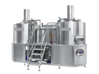 Brewhouse MICRO 10hl 3 vessels with integrated hot water tank